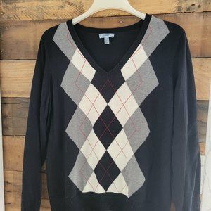 IZOD Argyle Mens Sweater XL